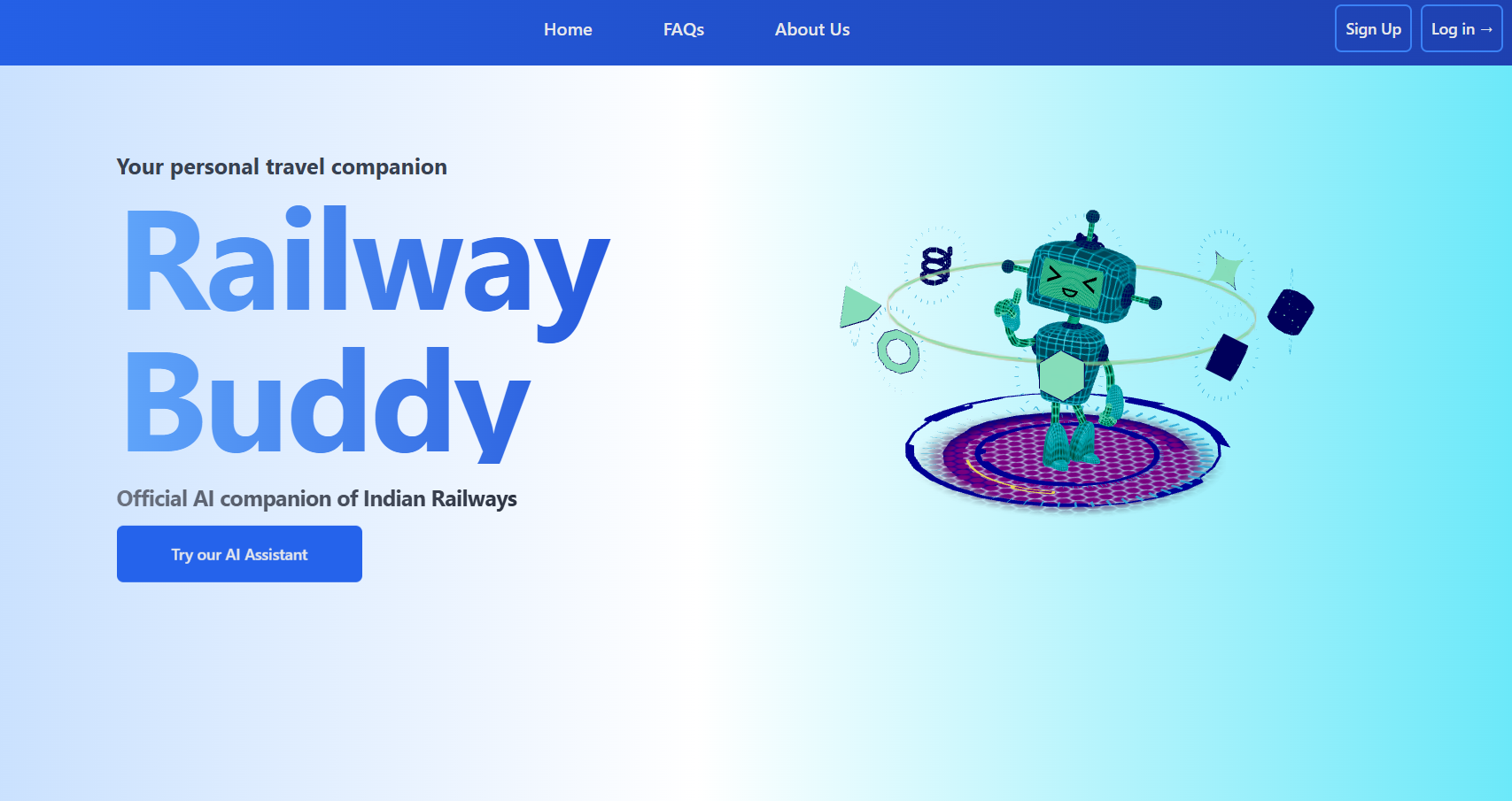 Railway Buddy - Smart India Hackathon